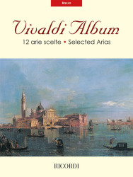 Vivaldi Album: Selected Arias - Basso (noty na zpěv, klavír)