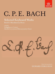 Carl Philipp Emanuel Bach: Selected Keyboard Works, Book II (noty na klavír)