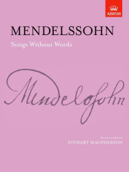 Felix Mendelssohn Bartholdy: Songs Without Words - Book 1 (noty na klavír)