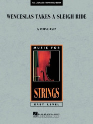 Wenceslas Takes a Sleigh Ride (snadné noty pro smyčcový orchestr, party, partitura)