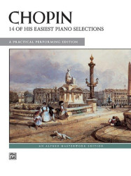 Frédéric Chopin: 14 Of His Easiest Piano (noty na klavír)