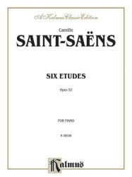 Camille Saint-Saëns: Six Etudes, Op. 52 (noty na klavír)