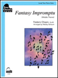 Frederic Chopin: Fantasy Impromptu (noty na klavír)