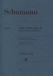 Robert Schumann: 12 Poems Op.35 - Low Voice (noty na klavír, zpěv)