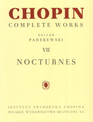 Frédéric Chopin: Complete Works VII - Nocturnes (noty na klavír)
