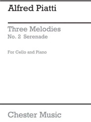 Franz Schubert / Alfredo Piatti: Serenade From Three Melodies (noty na violoncello, klavír)