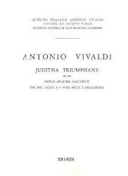 Antonio Vivaldi: Juditha Triumphans Rv 644 (noty na sborový zpěv, orchestr)