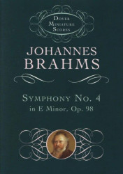 Johannes Brahms: Symphony No. 4 In E Minor Op.98 (noty, partitura)