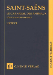 Camille Saint-Saens: The Carnival of the Animals (noty, partitura)