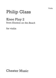 Philip Glass: Knee Play 2 from Einstein On The Beach (noty na housle)