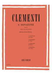 Muzio Clementi: 6 Sonatine Op. 36 (noty na sólo klavír)