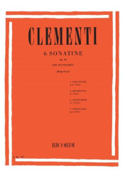 Muzio Clementi: 6 Sonatine Op. 36 (noty na klavír)