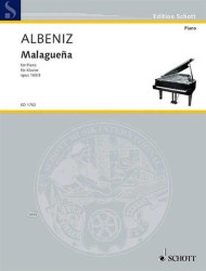 Isaac Albéniz: Malaguena Opus 165/3 (noty na klavír)