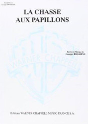 Georges Brassens: La Chasse aux Papillons (noty na klavír, zpěv, akordy)