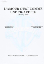 Sylvie Vartan: L'Amour C'est Comme Une Cigarette (noty na klavír, zpěv, akordy)