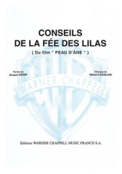 Michel Legrand: Conseils de la Fée des Lilas Du Film Peau D'ane (noty na klavír, zpěv, akordy)