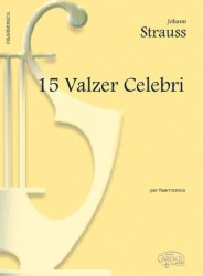 Johann Strauss: 15 Valzer Celebri (noty na akordeon)