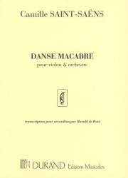 Camille Saint-Saëns: Danse Macabre (noty na akordeon)