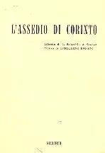 Gioachino Rossini: L'Assedio Di Corinto (operní libreto)