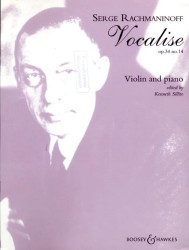 Sergej Rachmaninov: Vocalise Op.34 No.14 (noty na housle, klavír)