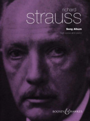 Richard Strauss: Song Album - High Voice (noty na klavír, zpěv)