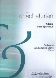 Aram Chačaturjan: Adagio from Spartacus (noty pro symfonický orchestr, party)