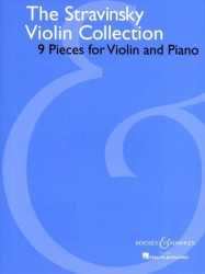 Igor Stravinskij: The Stravinsky Violin Collection (noty na housle, klavír)