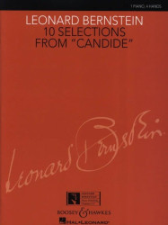 Leonard Bernstein: 10 Selections from Candide (noty na čtyyřruční klavír)