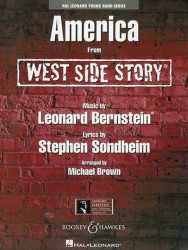 Leonard Bernstein: America From the West Side Story (noty pro školní orchestr, party, partitura)