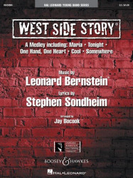 Leonard Bernstein: West Side Story Medley (noty pro školní orchestr, partitura)