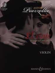 Astor Piazzolla: El Viaje (noty na housle, klavír)(+audio)