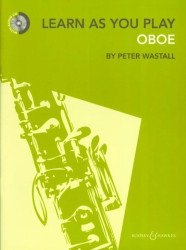 Peter Wastall: Learn As You Play Oboe (noty na hoboj)(+audio)