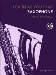 Peter Wastall: Learn As You Play Saxophone (noty na saxofon)(+audio)