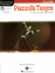 Astor Piazzolla: Piazzolla Tangos (noty na příčnou flétnu)(+audio)