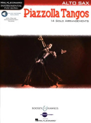 Astor Piazzolla: Piazzolla Tangos (noty na altsaxofon)(+audio)