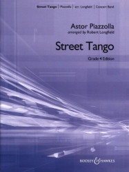 Astor Piazzolla: Street Tango (noty pro koncertní orchestr, partitura)