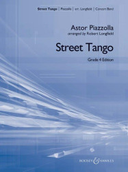 Astor Piazzolla: Street Tango (noty pro koncertní orchestr, partitura, party)