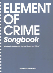 Element of Crime Songbook (noty, melodická linka, akordy)