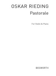 Oskar Rieding: Pastorale Op.23 No.1 (noty na housle, klavír)