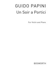 Guido Papini: Un Soir A Portici (noty na housle, klavír)