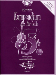 Josef Hofer: Kompendium für Cello 5 (noty na violoncello)(+audio)