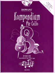 Josef Hofer: Kompendium für Cello 8 (noty na violoncello)(+audio)