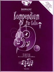 Josef Hofer: Kompendium für Cello 9 (noty na violoncello)(+audio)