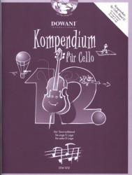 Josef Hofer: Kompendium für Cello 12 (noty na violoncello)(+audio)