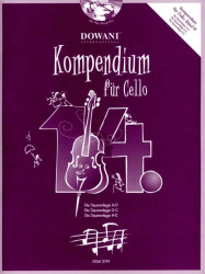 Josef Hofer: Kompendium für Cello 14 (noty na violoncello)(+audio)
