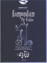 Josef Hofer: Kompendium für Violine 1 (noty na housle)(+audio)