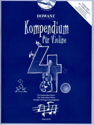 Josef Hofer: Kompendium für Violine 4 (noty na housle)(+audio)