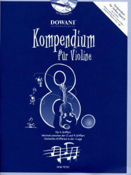 Josef Hofer: Kompendium für Violine 8 (noty na housle)(+audio)