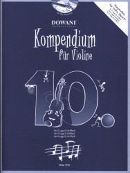 Josef Hofer: Kompendium für Violine 10 (noty na housle)(+audio)