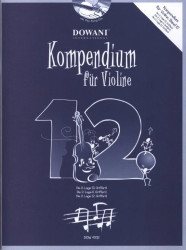 Josef Hofer: Kompendium für Violine 12 (noty na housle)(+audio)